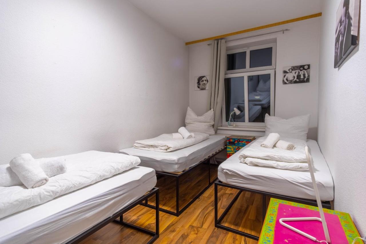 Balkon, Waschmaschine, Tv, Einzelbetten, Nahe Voelkerschlachtsdenkmal Лейпциг Экстерьер фото